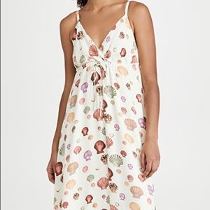 L’Agence Sachi Shell-Print Dress